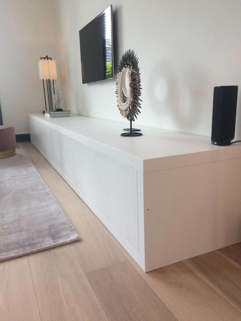 Bermad Vrijgevig specificeren Witte TV meubel maatwerk in Zaltbommel √Meubel&Maatwerk