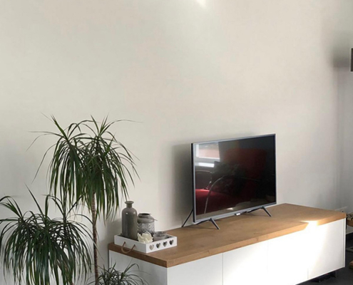 Tv-meubel voor transformatie door Meubel en Maatwerk in Zaltbommel